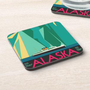 Porta-copo Viagens vintage, Glaciar Taku, Alaska