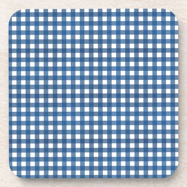 Porta-copo Vichy Bleu marine (Frente)