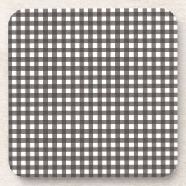 Porta-copo Vichy Gris anthracite