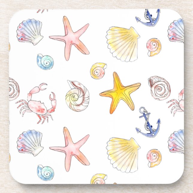 Porta-copo Vida e Ancoras Marinhas (Frente)