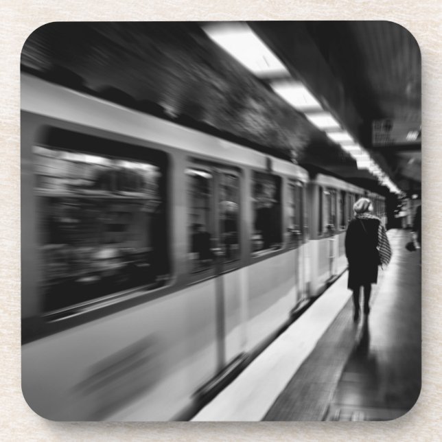 Porta-copo Vida parisiense moderna e urbana (Frente)