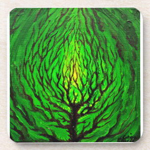 Porta-copo Vida verde