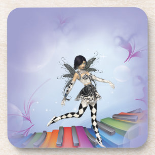 Porta-copo Vignette Musical Keyboard Faerie