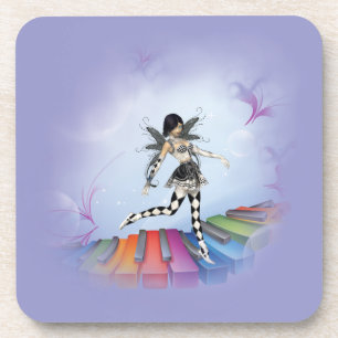 Porta-copo Vignette Musical Keyboard Faerie