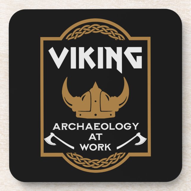 Porta-copo Viking Arqueology (Frente)