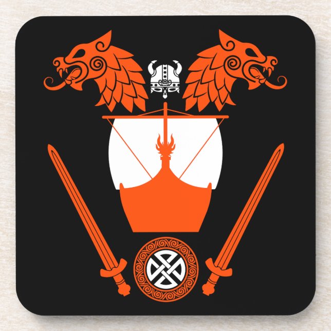 Porta-copo Viking Norsêmen (Frente)