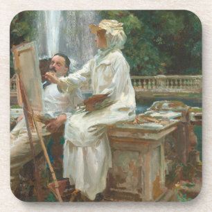 Porta-copo Villa Torlonia Frascati, Itália por Sargent