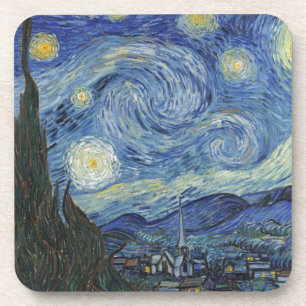 Porta-copo Vincent van Gogh  A Noite Estelar, junho de 1889