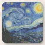 Porta-copo Vincent van Gogh| A Noite Estelar, junho de 1889<br><div class="desc">Starry Night,  junho de 1889 (óleo na canvas),  Gogh,  Vincent van (1853-90) / Museum of Modern Art,  New York,  USA / The Bridgeman Art Library (Biblioteca de Arte de Bridgeman)| Número da coleção de imagens: XOS702746</div>