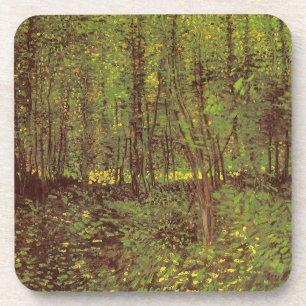 Porta-copo Vincent van Gogh - Árvores e Sub-bosque