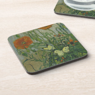 Porta-copo Vincent van Gogh - Borboletas e Papoulas