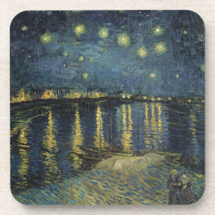 Porta-copo Vincent van Gogh   Starry Night Over the Rhone