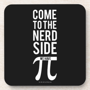 Porta-copo Vindo ao lado do nerd