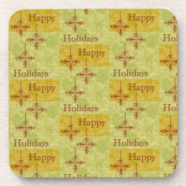 Porta-copo Vintage 70's Style Christmas (Frente)