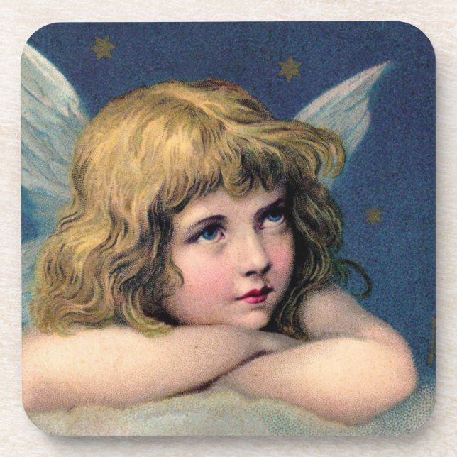 Porta-copo Vintage Angel (Frente)