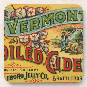 Porta-copo Vintage Brattleboro Jelly - sidra in a box Vermont