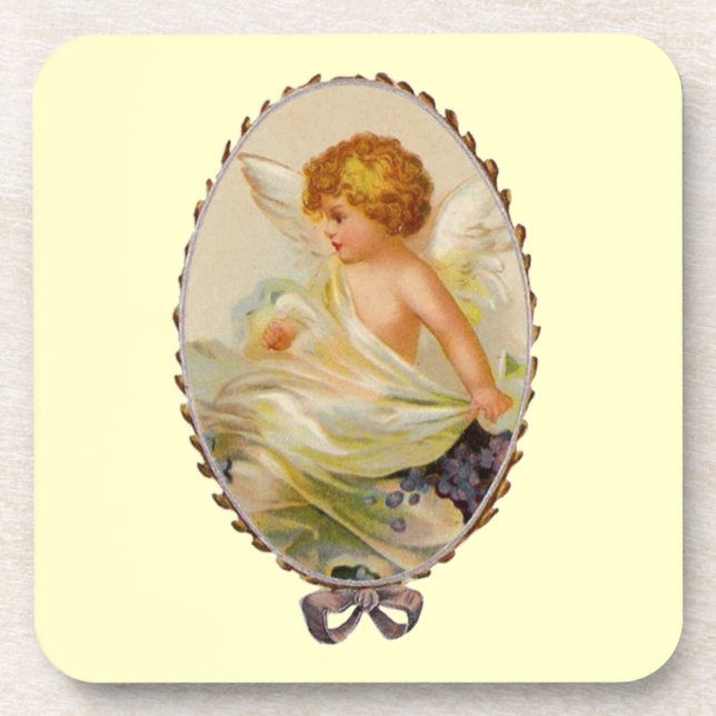 Porta-copo Vintage Cherub (Frente)