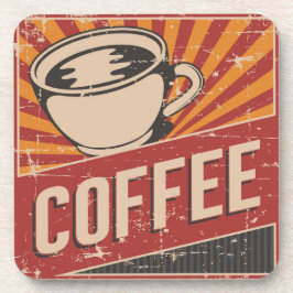 Porta-copo Vintage Classic Coffee de manhã