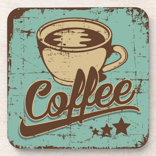 Porta-copo Vintage Classic Coffee Olive Green (Frente)