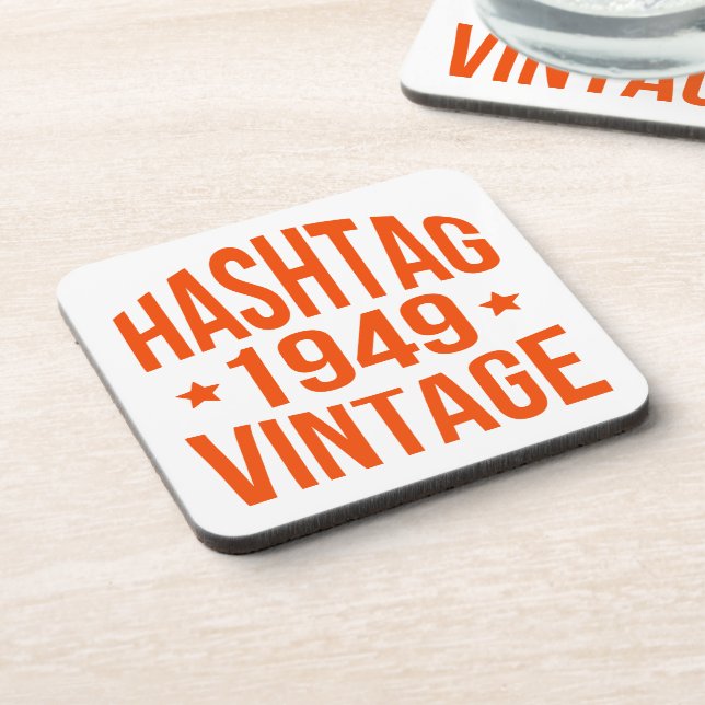 Porta-copo Vintage da Hashtag 1949 (Left Side)