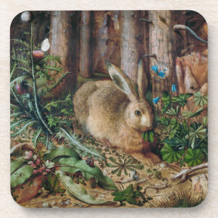 Porta-copo Vintage Hare in the Forest - Hans Hoffmann