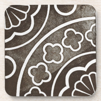 Porta-copo Vintage Irish Celtic Art Design Black