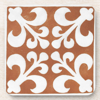 Porta-copo Vintage Irish Celtic Art Design Red