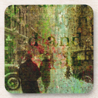 Porta-copo Vintage Kansas City Grunge Collage