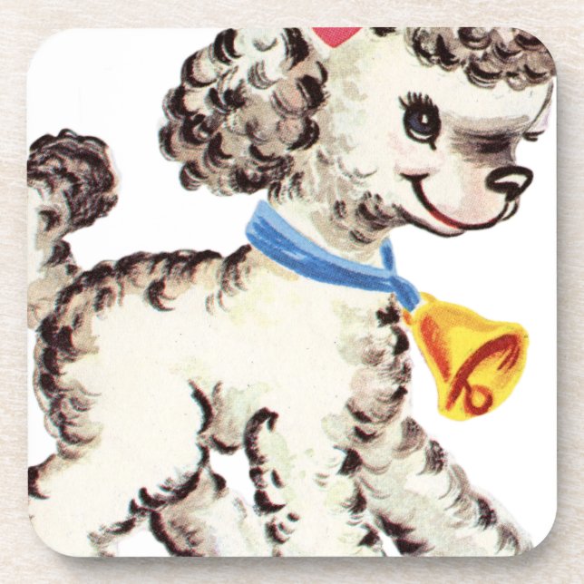 Porta-copo Vintage Lamb (Frente)