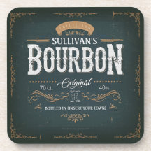Vintage Look ADD NAME American Bourbon Whiskey Bar