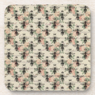 Porta-copo Vintage Queen Honey Bee