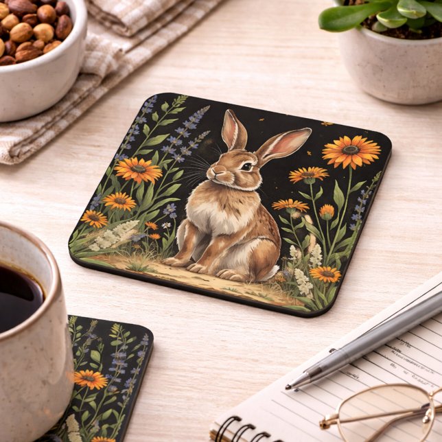 Porta-copo Vintage Rabbit  (Criador carregado)