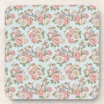 Vintage Rococo Revival Rose Garden Romantic