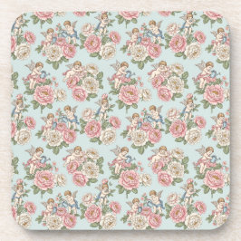 Porta-copo Vintage Rococo Revival Rose Garden Romantic 