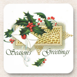 Porta-copo Vintage Seasons Saudações