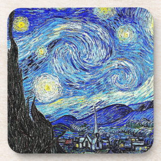 Porta-copo Vintage Sky Night Starry Night