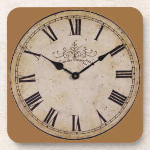 Porta-copo Vintage Wall Clock