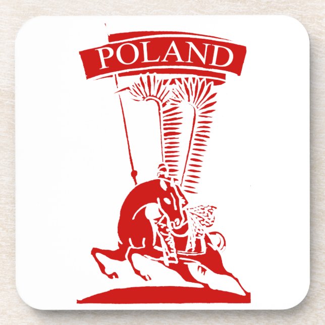 Porta-copo Vintage Winged Hussar polonês (Frente)