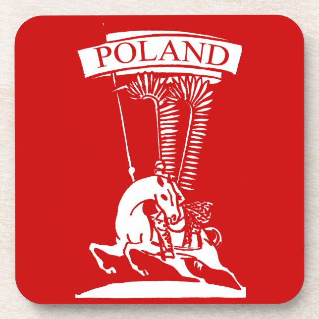 Porta-copo Vintage Winged Hussar polonês (Frente)