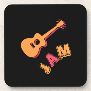 Porta-copo Violão Rochoso, Estilo de Emperramento de Música, 