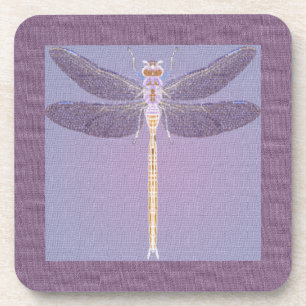 Porta-copo Violet Dragonfly