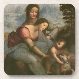 Porta-copo Virgin e criança com St Anne, c.1510