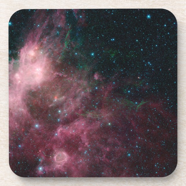 Porta-copo Visão Infravermelho Mostrando O Nascimento E A Mor (Frente)