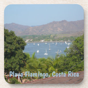 Porta-copo Visão Panorâmica de Flamingo Beach, Costa Rica