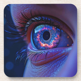 Porta-copo Vista de Estelar dos Olhos Cósmicos