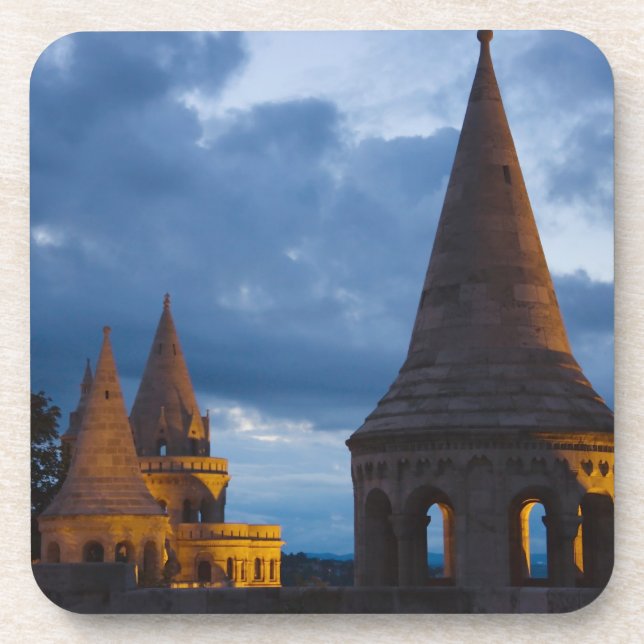 Porta-copo Vista noturna da Bacia do Pescador, Castle Hil (Frente)