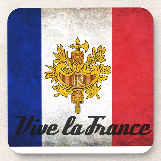 Porta-copo Viva a França (Frente)
