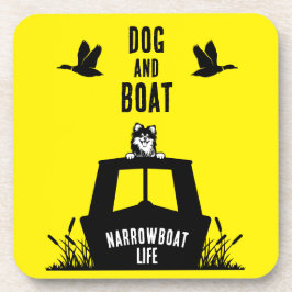 Porta-copo Vivendo em Narrowboat