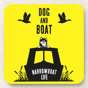 Porta-copo Vivendo em Narrowboat
