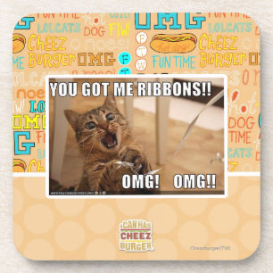 Porta-copo Você obteve-me fitas!!